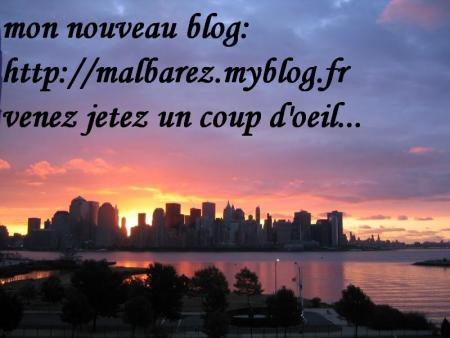 mon nouveau blog